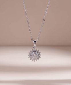 DÂY CHUYỀN BẠC NỮ ĐÍNH ĐÁ MOISSANITE CAO CẤP LAVESTA – SANG TRỌNG, TINH TẾ, CHUẨN VẺ ĐẸP ĐẲNG CẤP