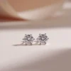 Bông Tai Nữ Moissanite Bạc Italy Cao Cấp LAVESTA – Sang Trọng